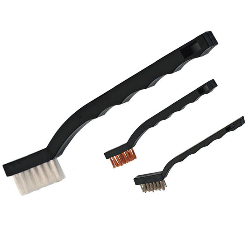 7-tollise püstolipuhastusharja nailontraadid