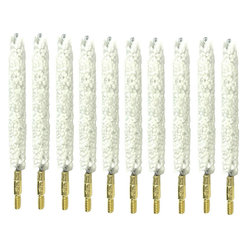 Puuvillast traatidega püstolipuhastusmopid puuraugude puhastamiseks