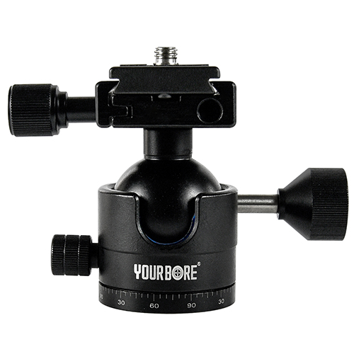 Kahe lõuaga suletud püstoli kinnituse statiiviklamber Arca Swiss juhtsiiniga kruviaukudega, statiivi kuulpea kronstein