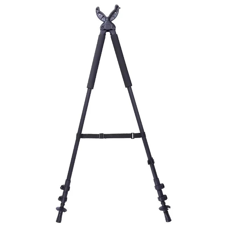 Reguleeritava kõrgusega välitingimustes kasutatavad alumiiniumist jahitarvikud laskekepp