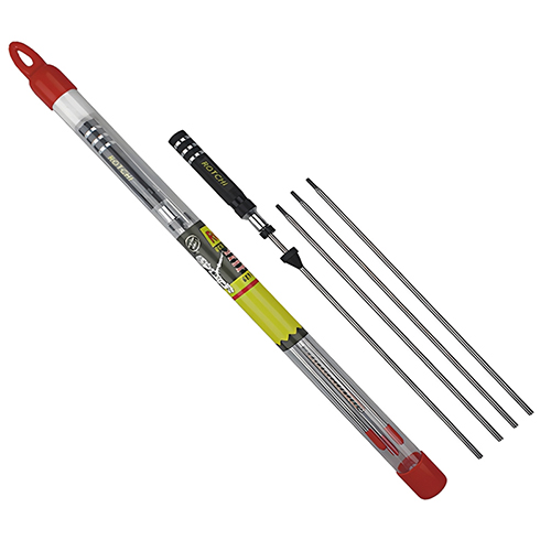 Püssi ja õhupüssi komplekt, 4 osaga toru, pakitud