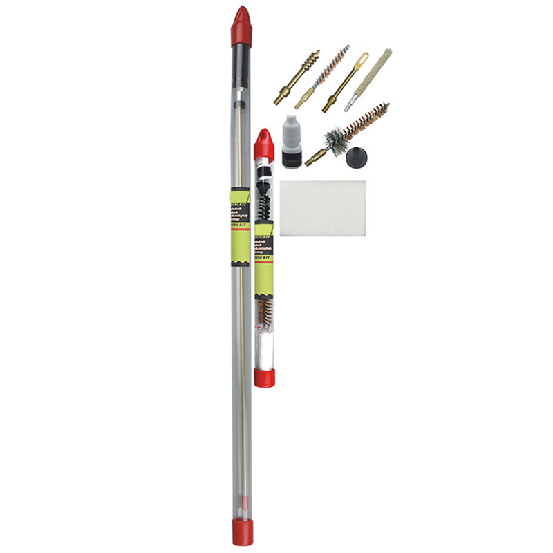 Vintpüssi puhastuskomplekt ühes tükis pika varda riputatava toruga