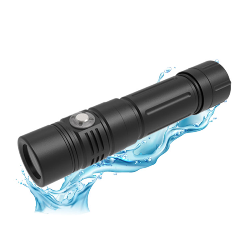 SST40 Professionaalne IPX8 LED sukeldumise taskulamp